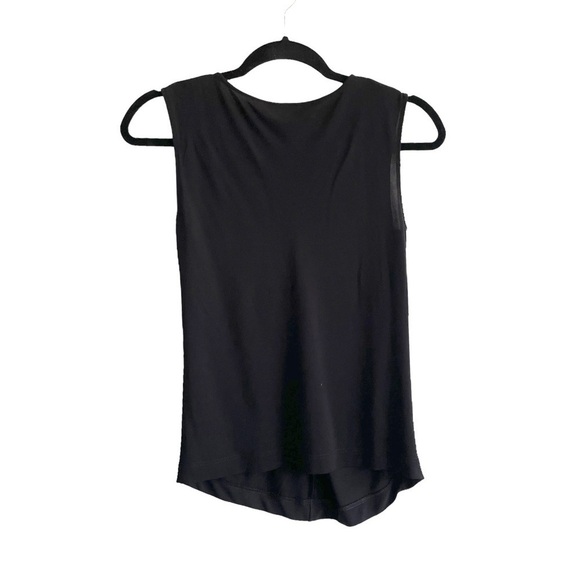 AKRIS Punto Sleeveless Blouse Tank Top Black 6 - Picture 4 of 6